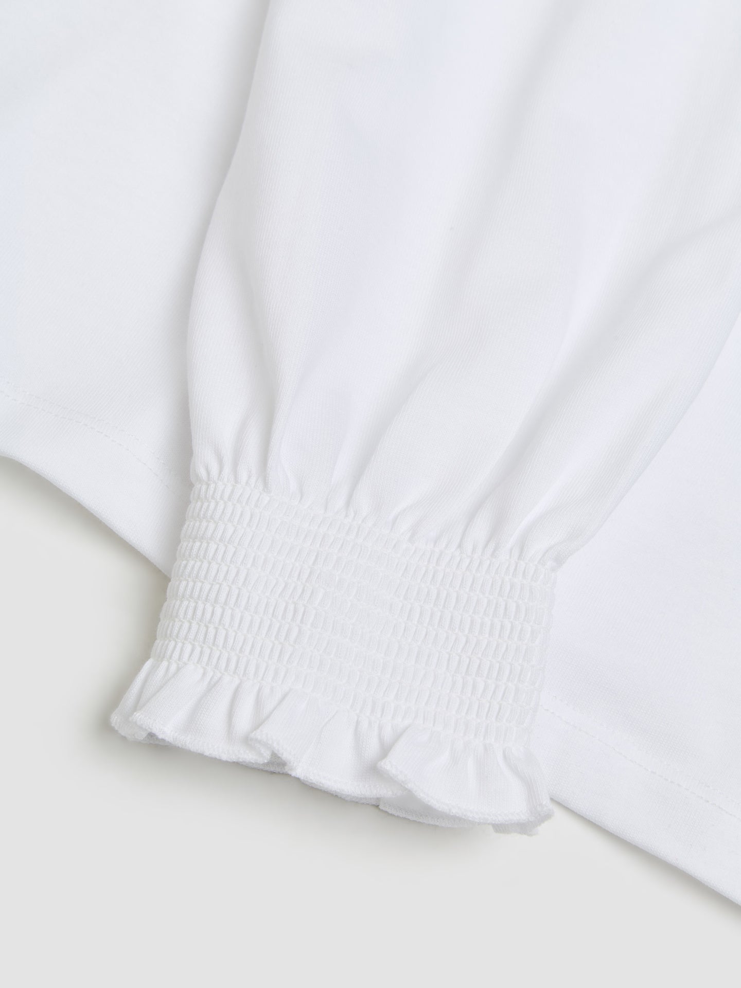 Longsleeve Knit T-Shirt with Bra Logo
